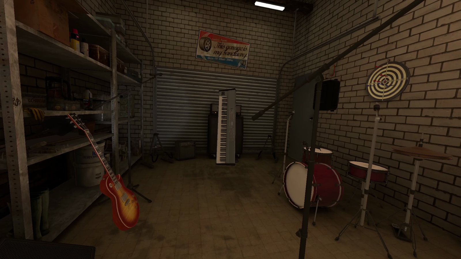 Garázskaland VR escape room